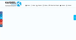 Desktop Screenshot of kandeelgroup.com
